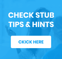 Check Stub Tips & Hints